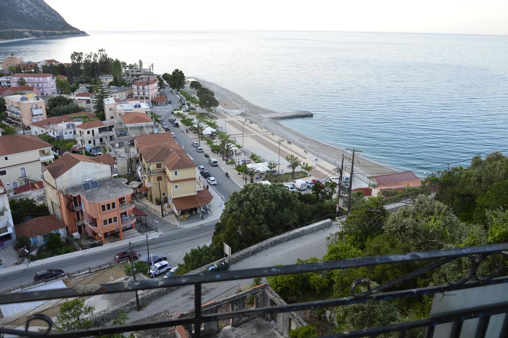 Poros Highest Hill & Sea View! Leilighet Eksteriør bilde